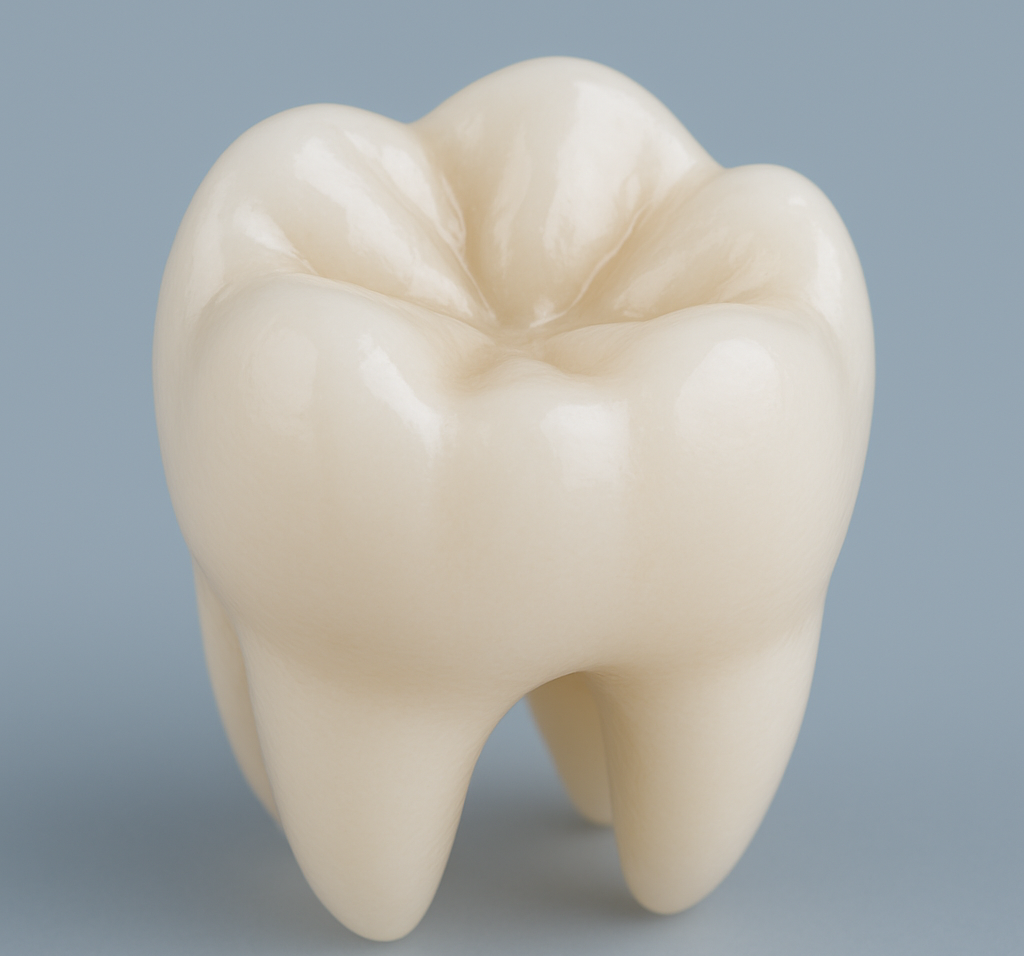 Полная анатомическая керамическая коронка